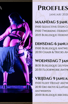 Proeflessen nieuwe lessenreeksen - januari 2026