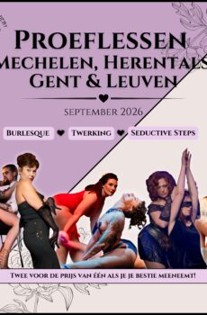 Proeflessen te Mechelen, Herentals, Gent & Leuven - september 2026